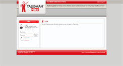 Desktop Screenshot of portal.talisman.co.za